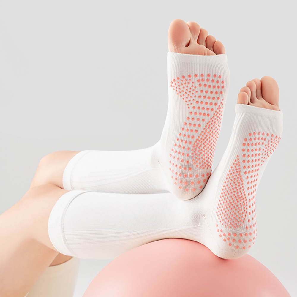 Sports Socks - 전문용, 발가락이 드러나는 요가 양말, 여성용,