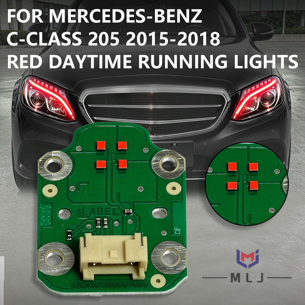 Running Headlamp - OE A2059060601 교체용 레드 DRL LED