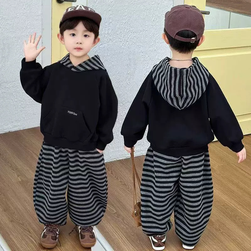 Running Gear Kids - 소년 소녀 스포츠 세트 어린이 탑