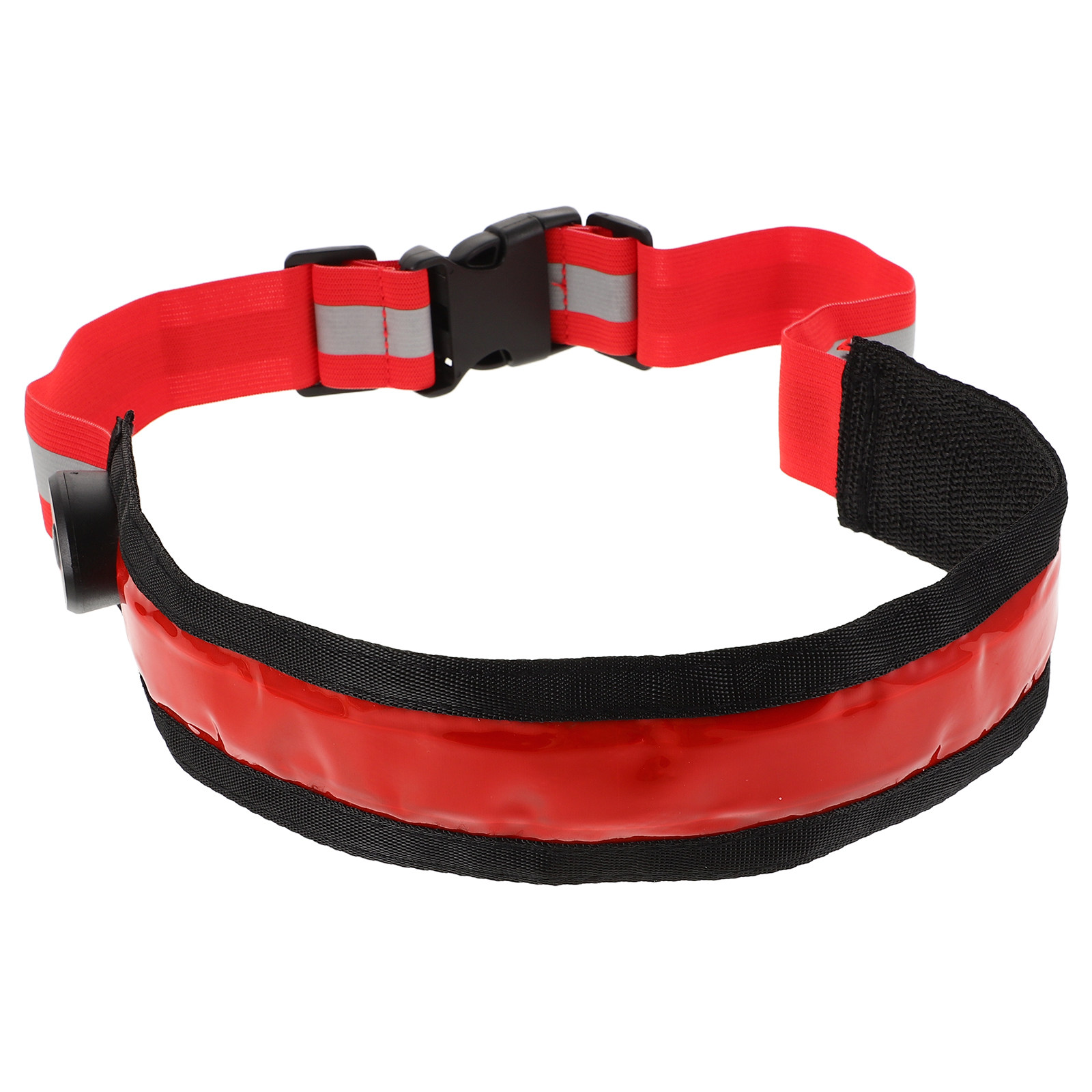 Running Visibility Gear - 2개입, 충전식 LED 반사 벨트, 조절