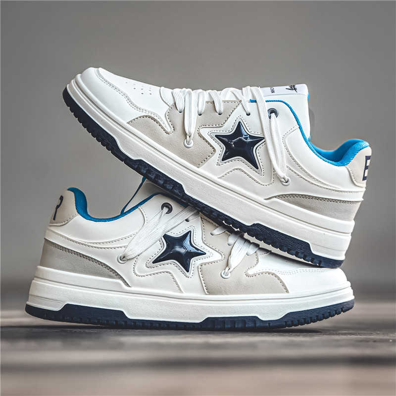 Running Shoes Men - 굽 없는 고무 밑창 남성 스니커즈