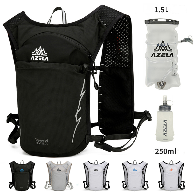 Hydration Vest - 5L 야외 트레일 러닝 초경량 배낭