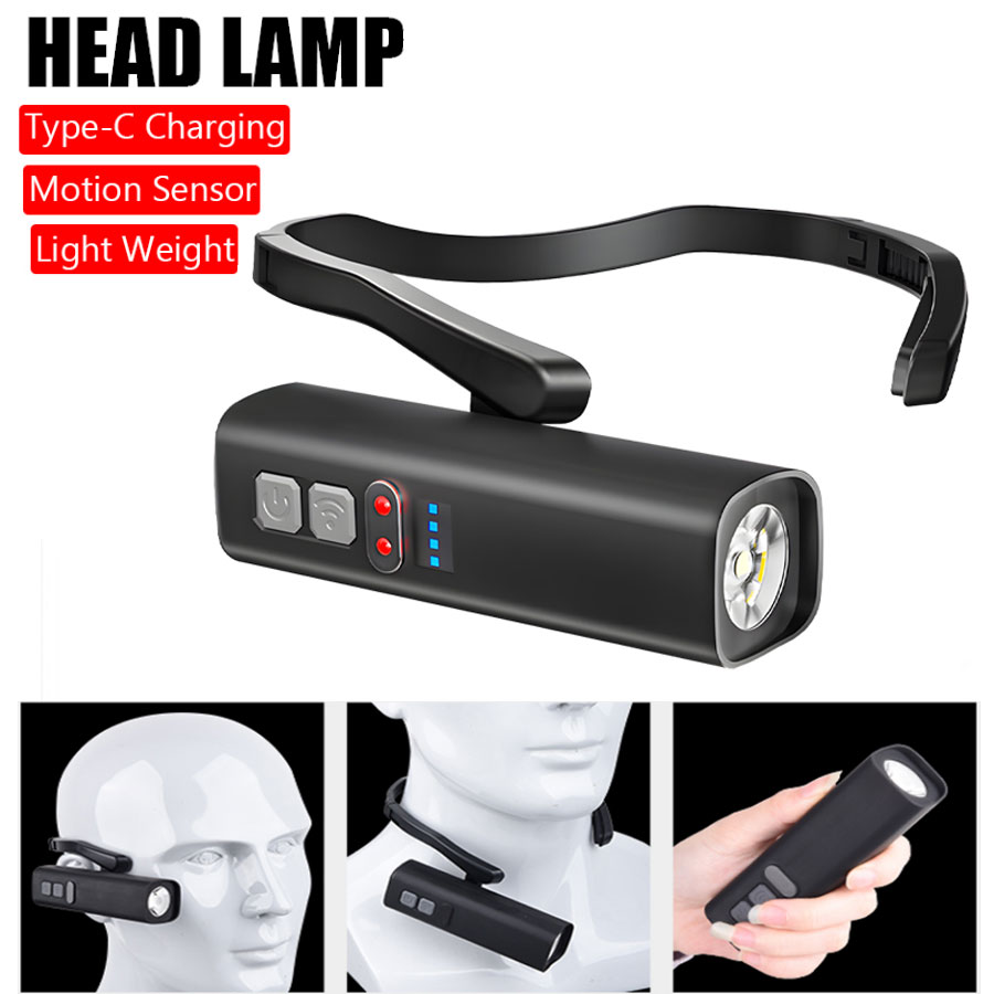 슈퍼 밝은 귀 클립 헤드램프 USB 충전식 센서 헤드램 - Running Headlamp 리뷰 및 가격