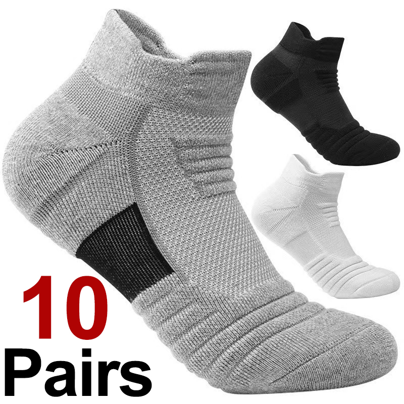 10 쌍 남성용 고품질 니트 스포츠 양말 땀 흡수 통기 - Sports Socks 리뷰 및 가격