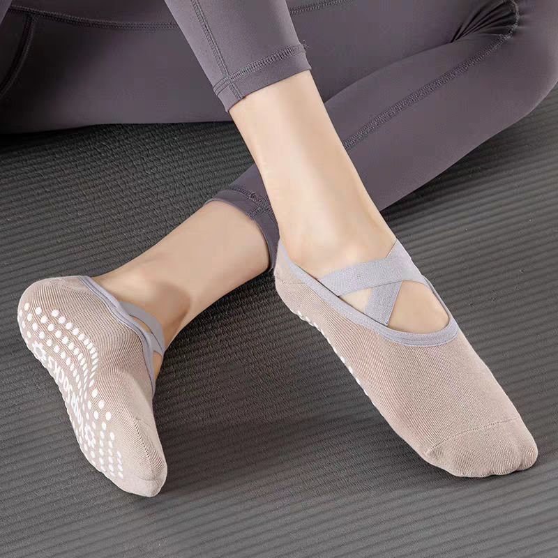 전문 여성 요가 양말 실리콘 미끄럼 방지 발레 필라테스 - Sports Socks 리뷰 및 가격