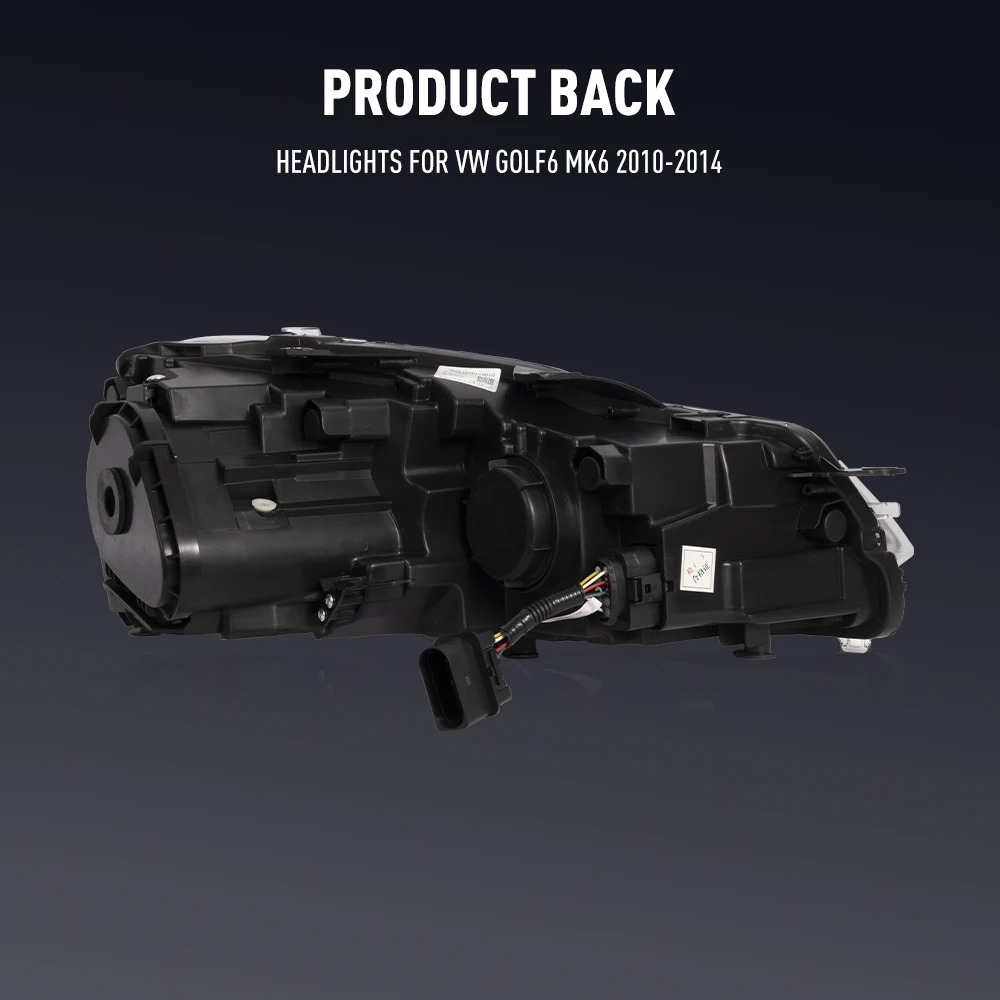 폭스바겐 골프6 MK6 2010-2014용 자동차 스타 - Running Headlamp 리뷰 및 가격