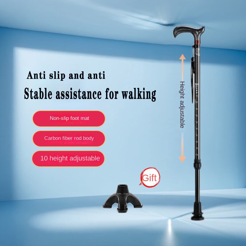 초경량 탄소섬유 텔레스코픽 지팡이, 하이킹 폴, 워킹  - Trekking Pole Carbon 리뷰 및 가격
