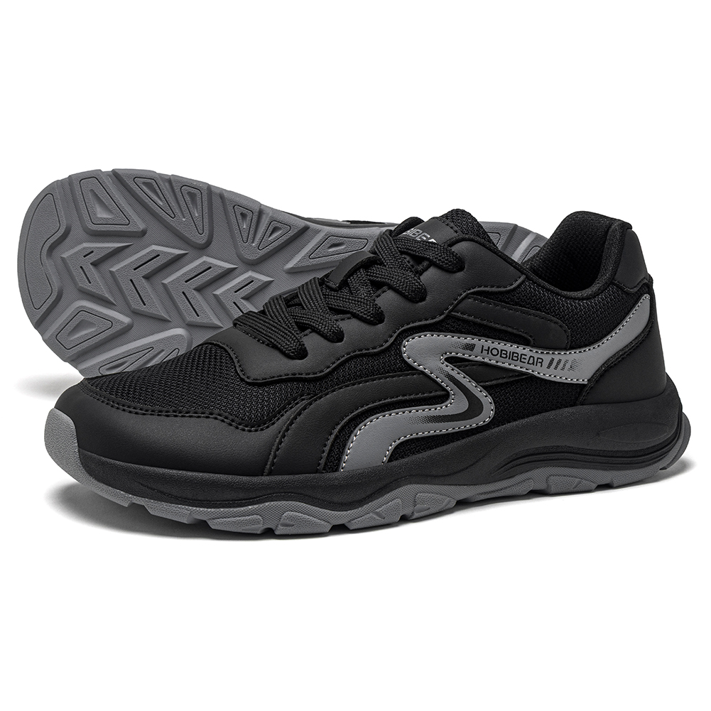 HOBIBEAR 유니섹스 와이드 토 러닝화 레이스업 하 - Running Shoes Men 리뷰 및 가격