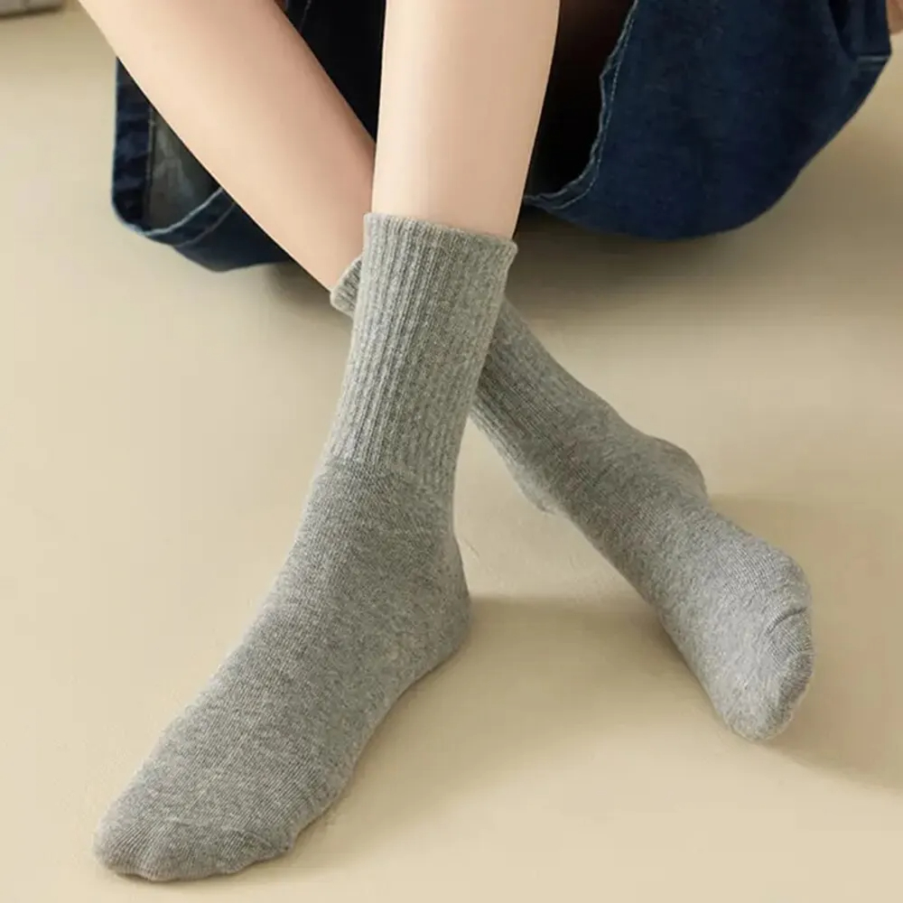 3/6 쌍 여성 스포츠 솔리드 양말 부드럽고 편안한 통 - Sports Socks 리뷰 및 가격