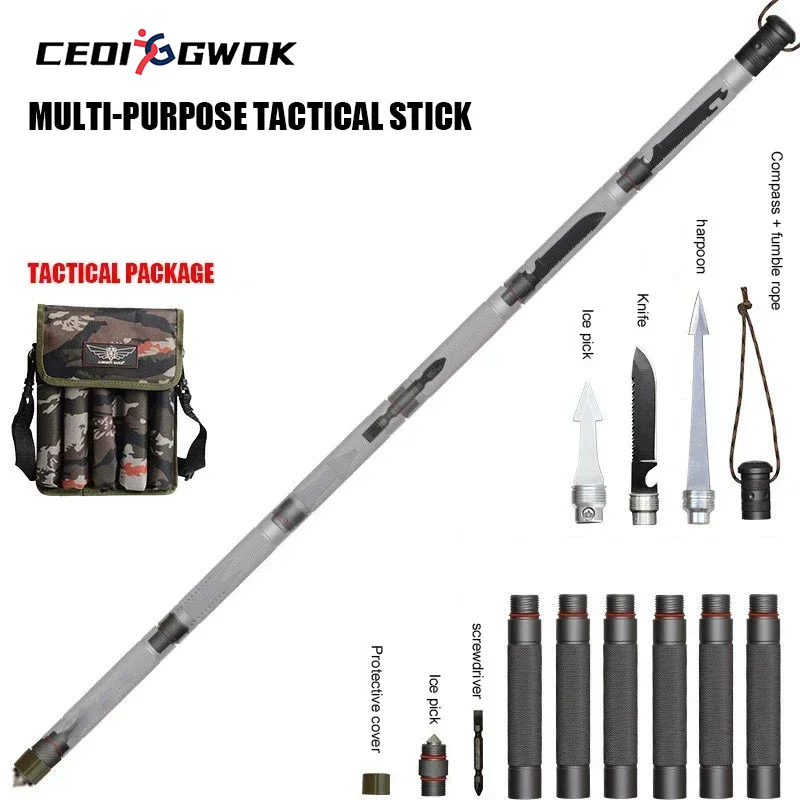CEOI GWOK 하이킹 스틱 다기능 조절식 워킹 스틱 - Trekking Pole Carbon 리뷰 및 가격
