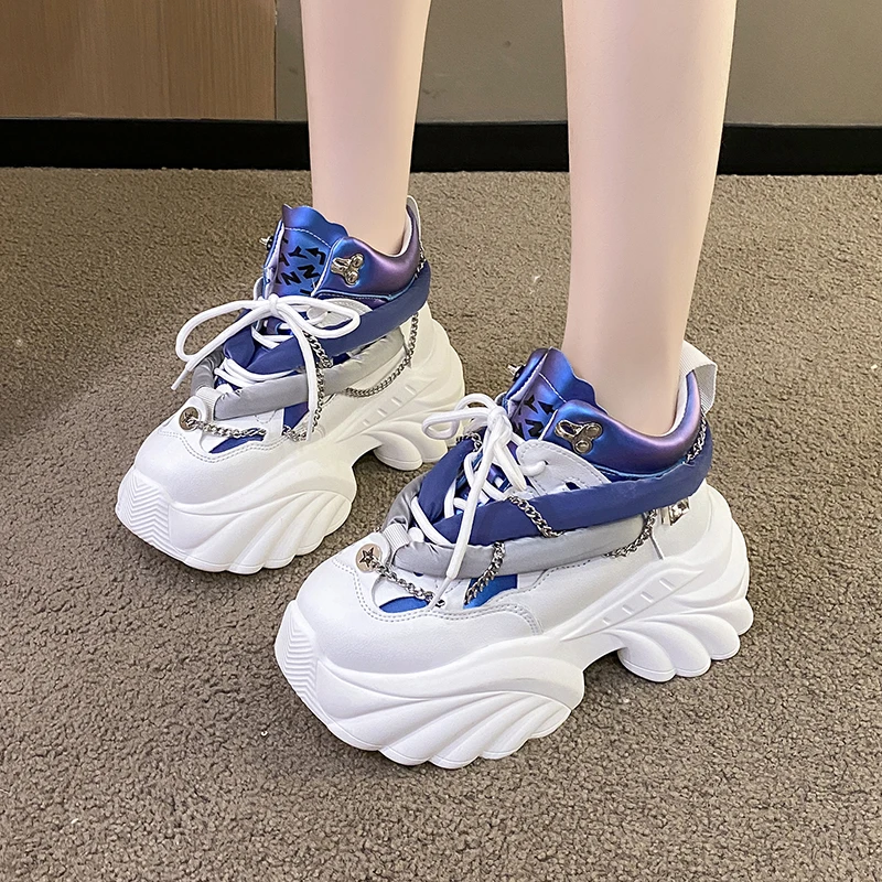 러블리 카와이 여성 스니커즈, 웨지 캐주얼 신발, 여성 - Running Shoes Women 리뷰 및 가격