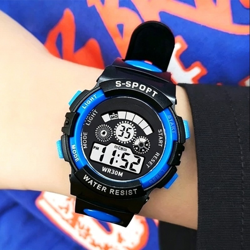 어린이 전자 시계 소년용 방수 다기능 야간 조명 러닝  - Running Watch 리뷰 및 가격
