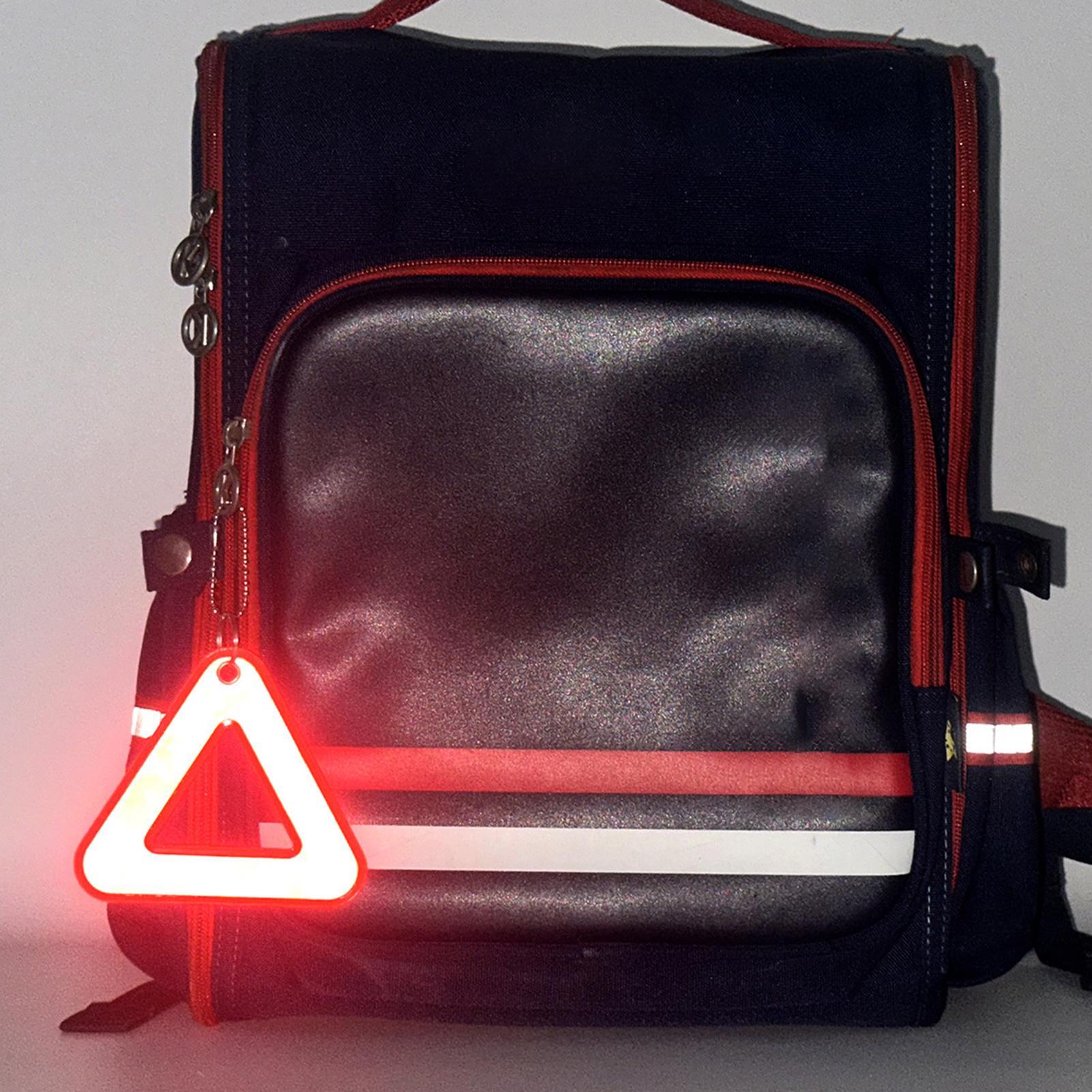 반사 펜던트 높은 가시성 삼각형 안전 자전거 장비 야간 - Running Visibility Gear 리뷰 및 가격