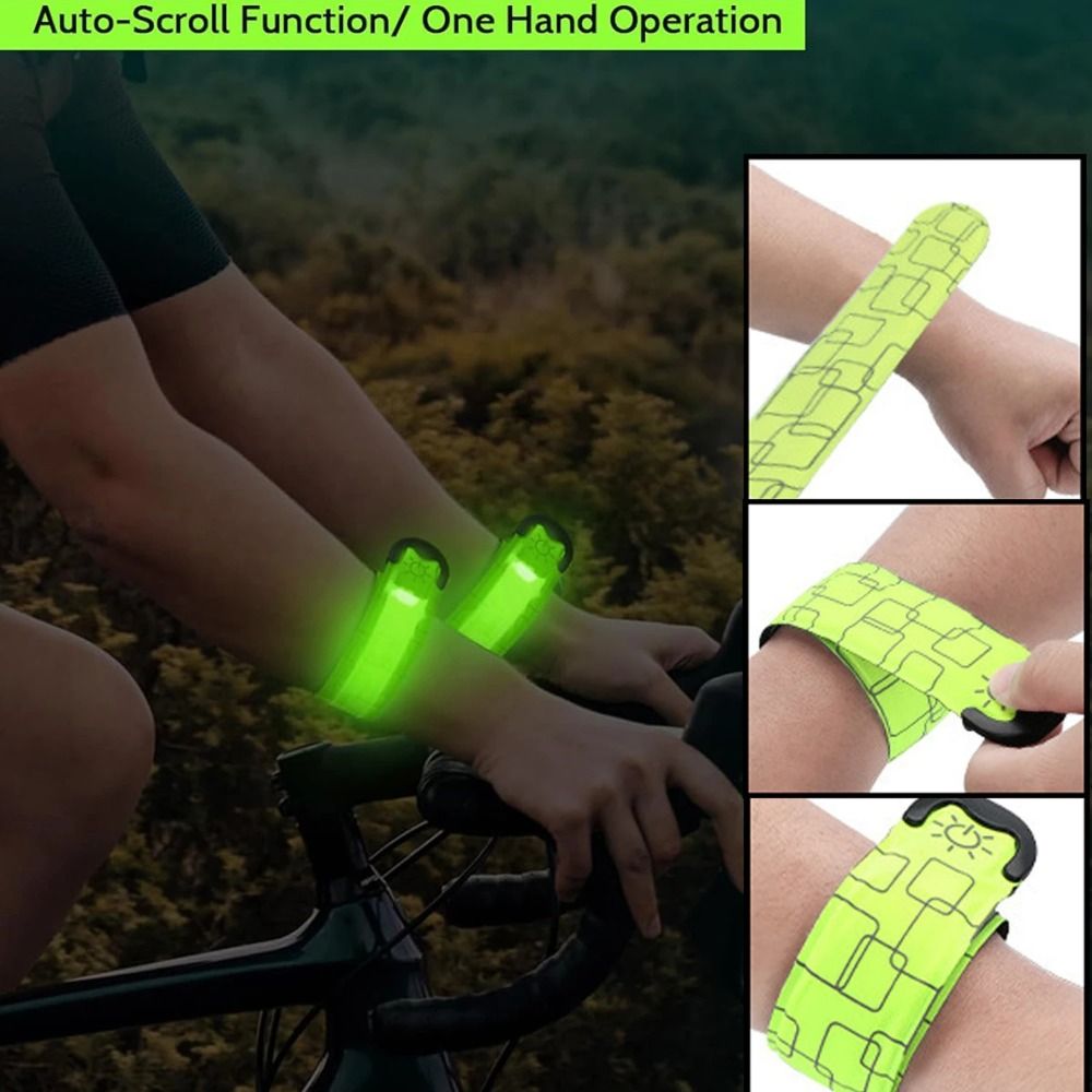 배터리 스타일 야간 달리기 완장 5 색 높은 가시성 L - Running Visibility Gear 리뷰 및 가격